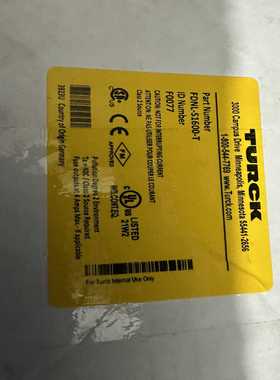 全新图尔克TURCKFDNL-S1600-T控制模块，德--议价商品