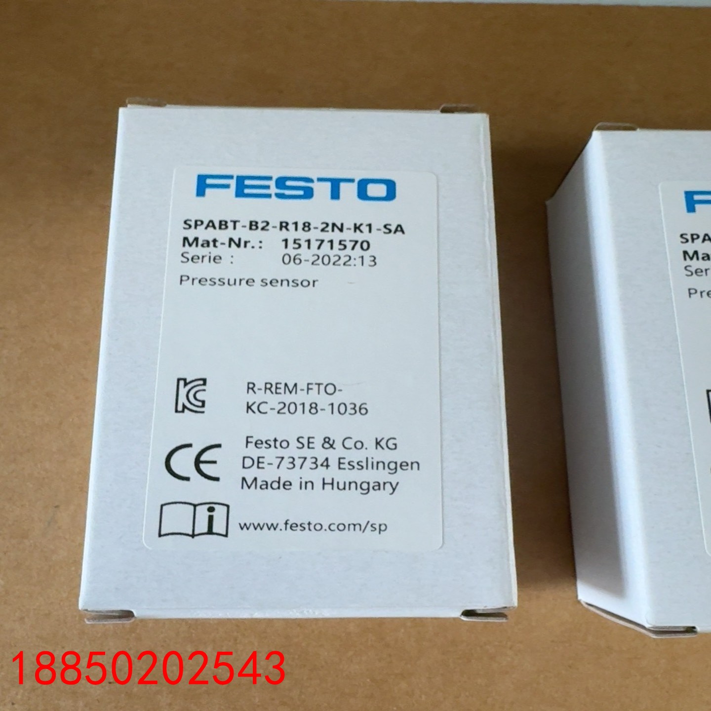 【请询价】FESTO费斯托压力传感器SPABT-B2-R18-2N-K