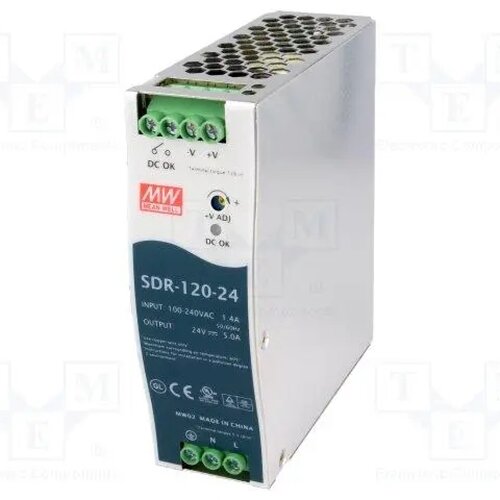 询价-DC24V明纬导轨开关电源SDR12024