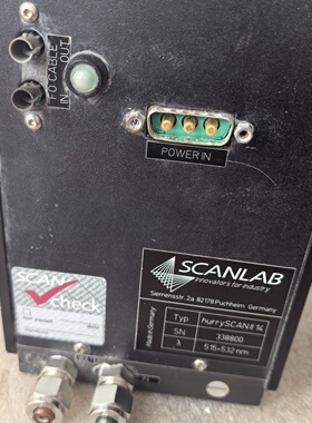 德国SCANLAB振镜hurryscanIl14议价