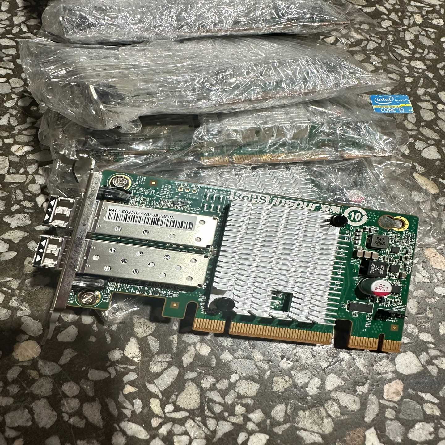 浪潮X520-DA2双口光口万兆网卡服务器NAS软路--议价商品