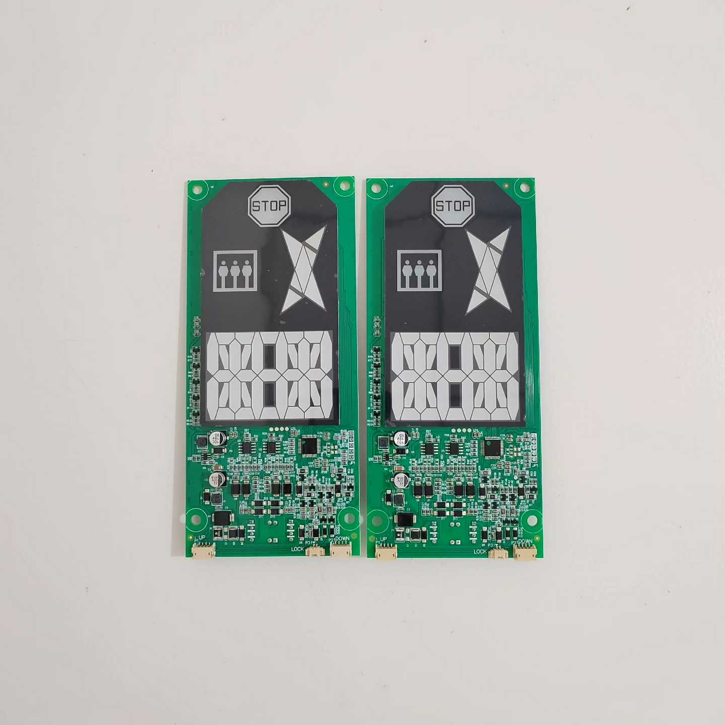 询价~奥的斯电梯外呼显示板HAA26800EA1 BST-LED4