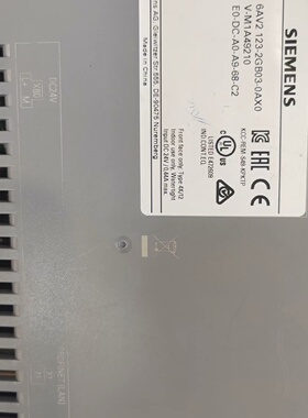 议价6AV21232GB030AX0西门子触摸屏一台二