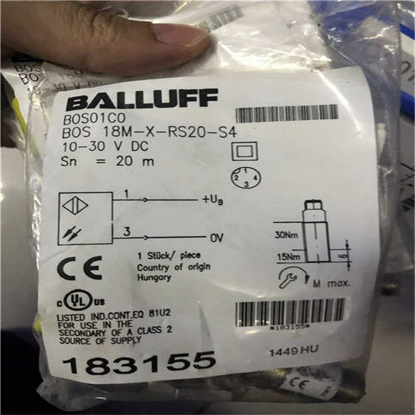 BMF00C5BMF235K-PS-C-2A-SA2-S4-00u,3原装巴鲁夫Balluff电