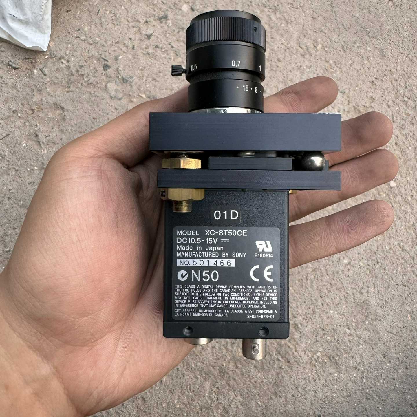 索尼XC-ST50CE工业相机带TAMRON镜头-议价