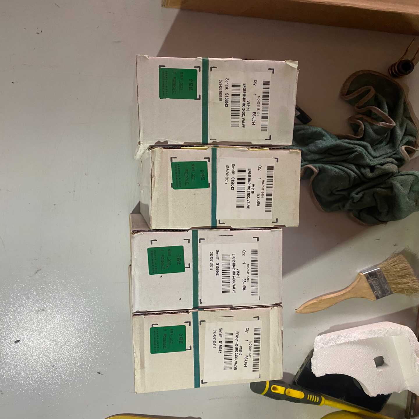 asco电磁阀4个，v15110（地坛设备）