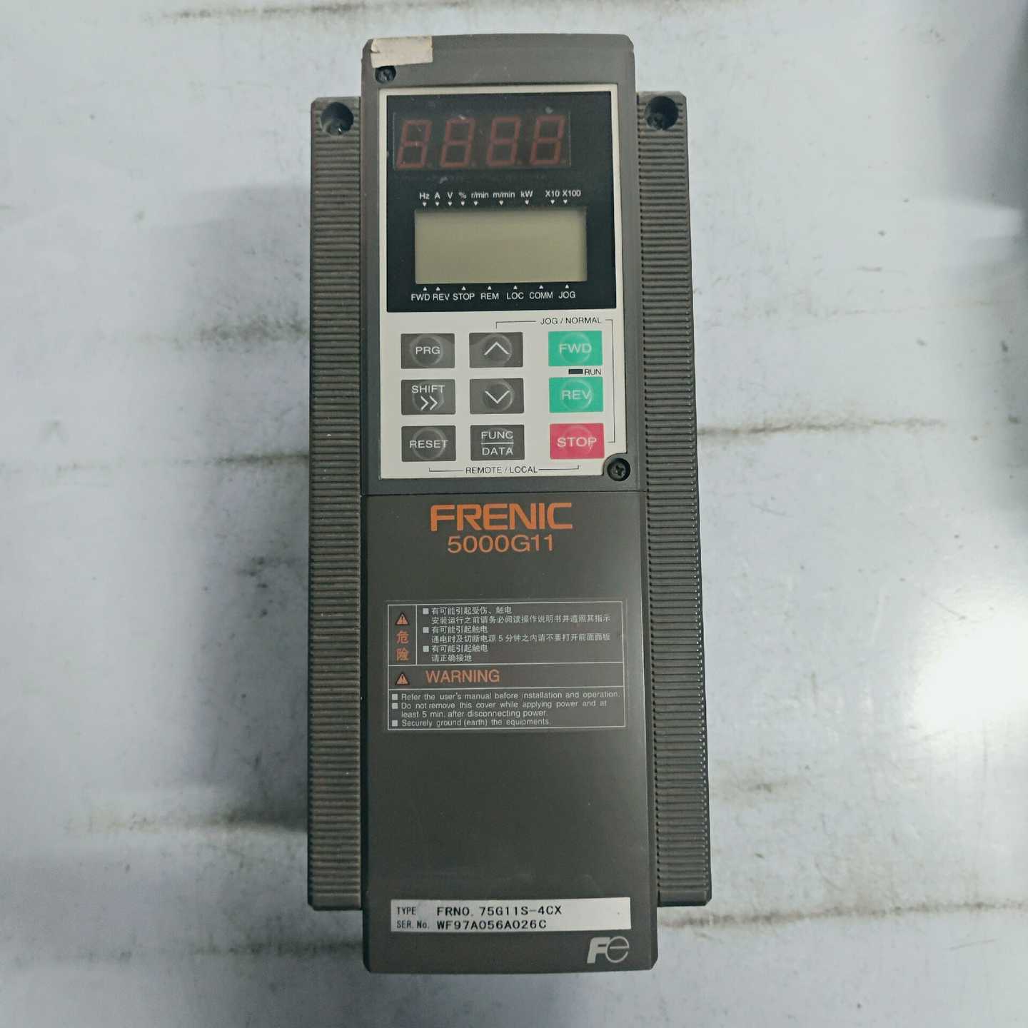 富士变频器5000G11系列FRN0.75G11S-4C询价