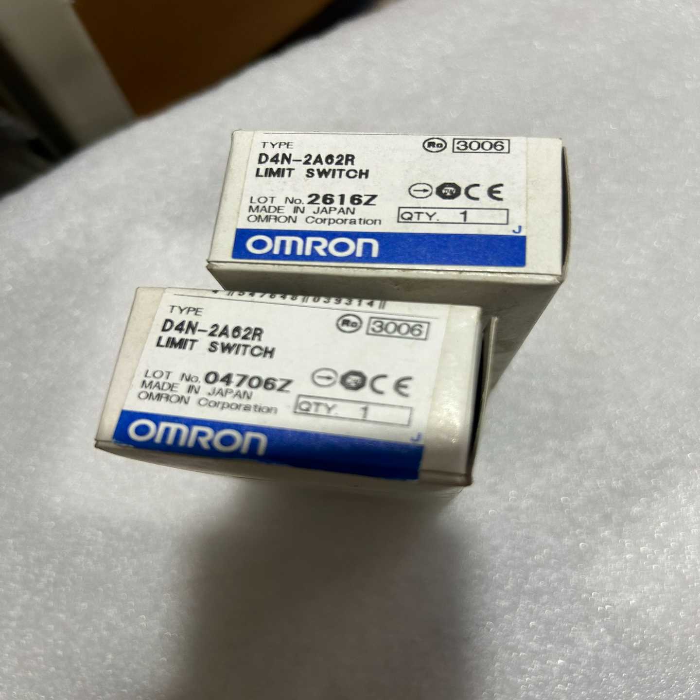 议价正品欧姆龙OMRON限位开关D4N-2A62R