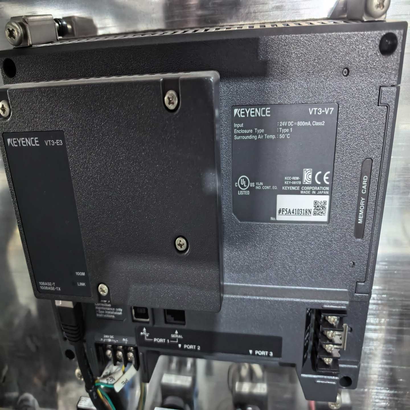 基恩士KEYENCEVT3-V7 人机界面 7寸彩色触摸屏，拍前询价