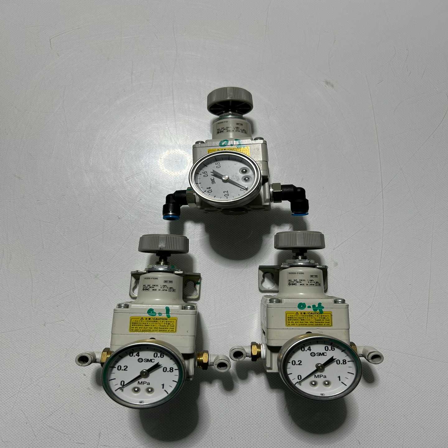 SMC拆机精密减压阀，有表，二手拆机件--议价商品