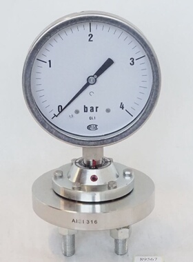 议价Wika Ettore Cella Bn150 Manometer 04Bar  Neu适用