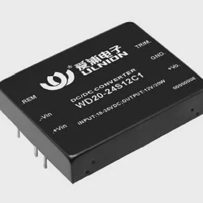 WD15-24S48C1单路输出DC-DC24转48V电源模块15W310mA