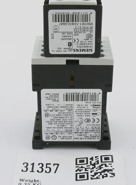 31357西门子电源接触器400伏3千瓦全新3RT10151BB443MA0