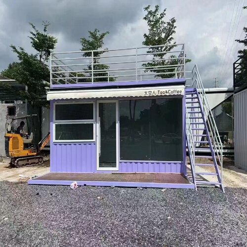 集装箱移动房厂家定制住人彩钢房屋办公室户外简易房宿舍活动板房