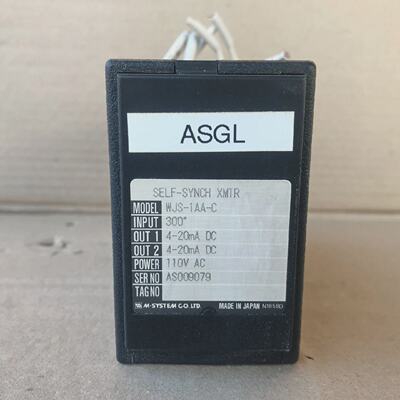 MSYSTEM WJS1AAC SELF SYNCH TRANSMITTER