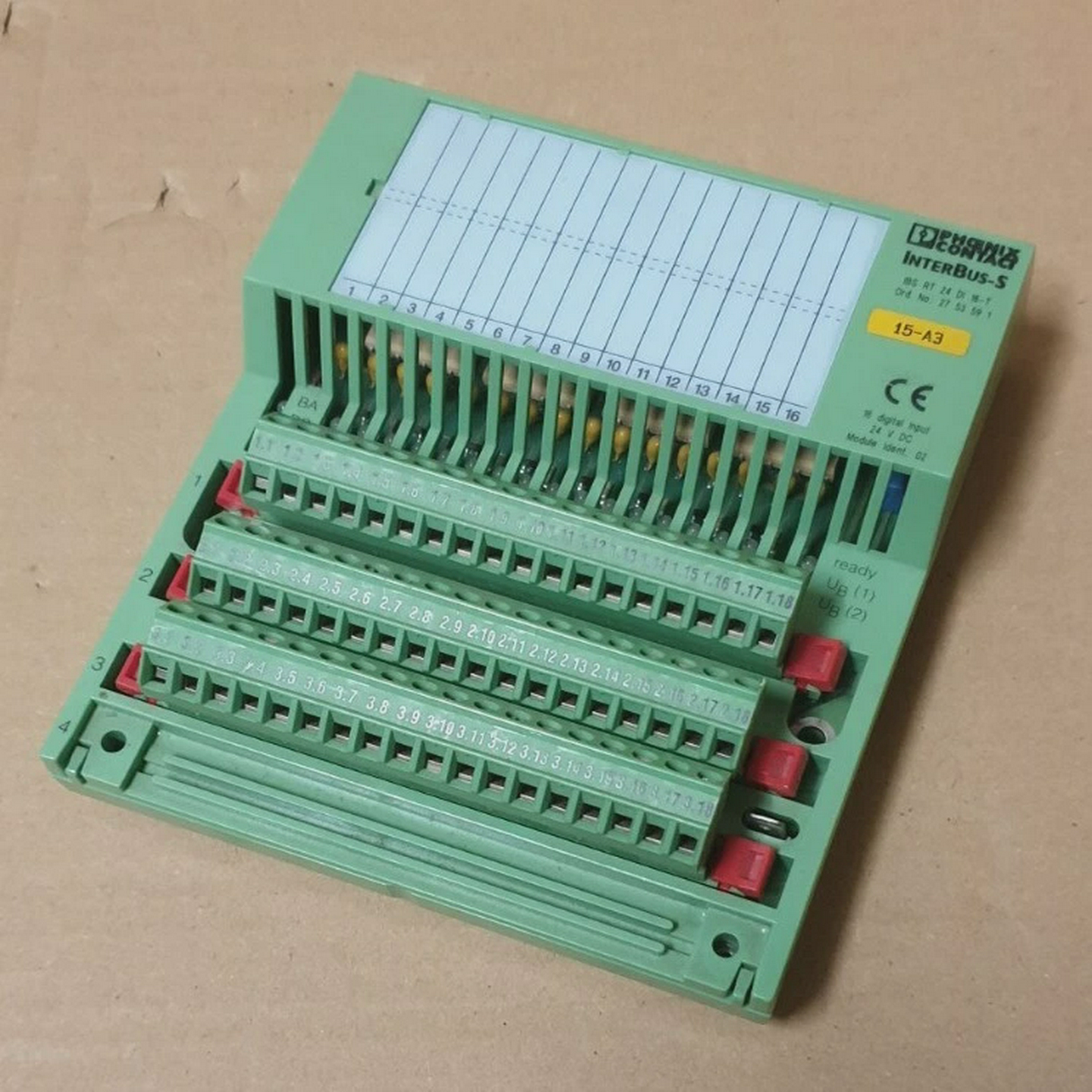 PHOENIXCONTACTINTERBUS-SIBSRT24DI16-T2753591ModulI