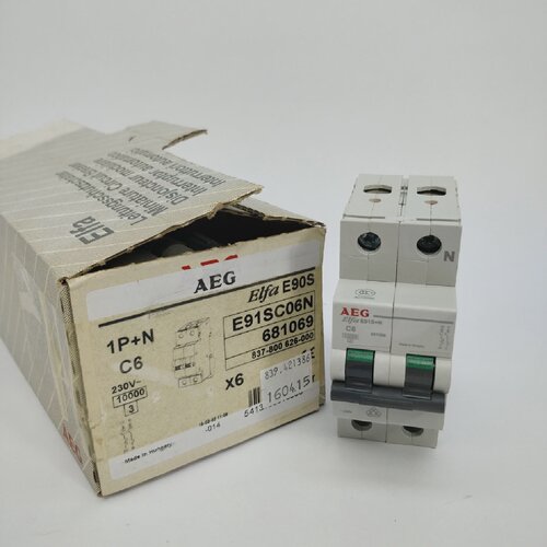 寻XAeg Elfa E91SN C6 Circuit Breakers 2 Pcs