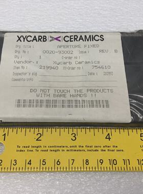 AMAT 002093002 Aperture Fixture 219940 118777