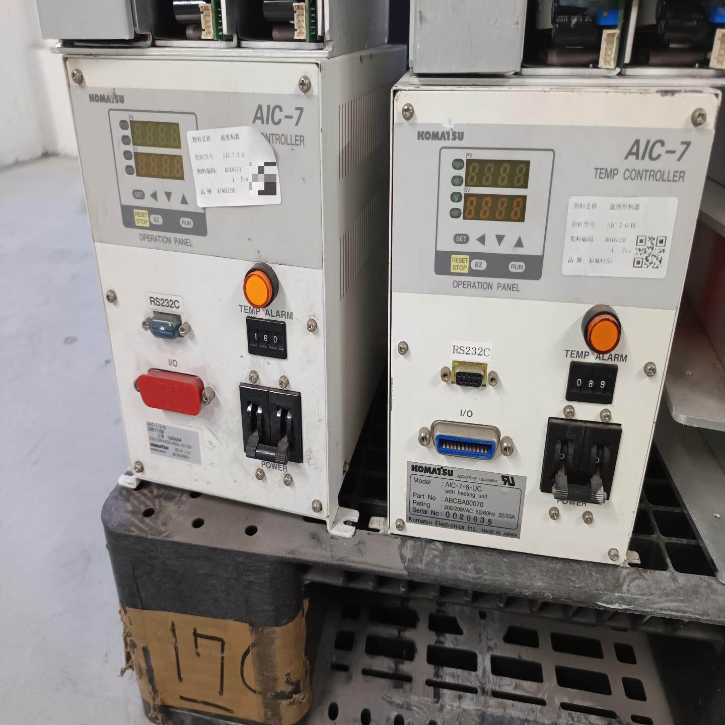 KOMATSU小松温度控制器,型号AIC-7-6-UC,日本--议价商品