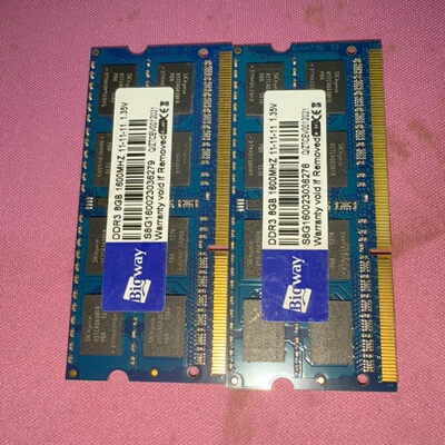 议价Bigway毕伟DDR38G1600MHz1.35V议价