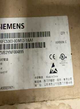 西门子全数控键盘，型号6FC5303-0DM13-1AA1，--议价商品