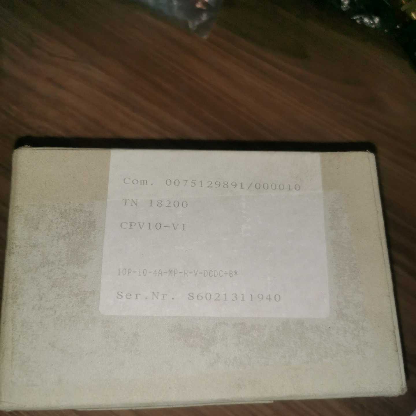 议价Fewsto全新CPV10-VI18200议价现货/维修