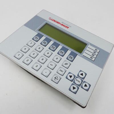 Lenord  Bauer GEL 8251Y002 Bedienpanel 24VDC used