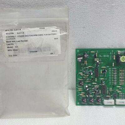 Niksa SL811B Assembly 1Phase Multi Alarm Card For Battery Ch