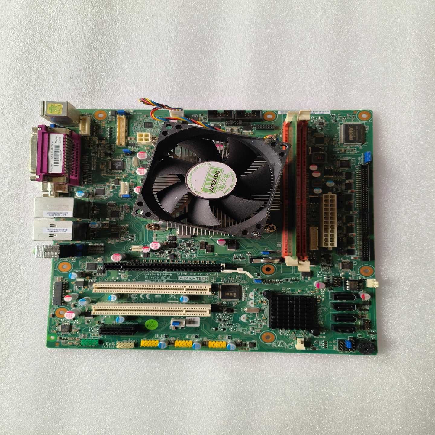 研华工控主板AIMB-501A2实物图功能，成色很新【博航商行】