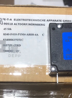 议价ETA全新原装 ETA断路器8340-F410-P1M4-A8H0-4A