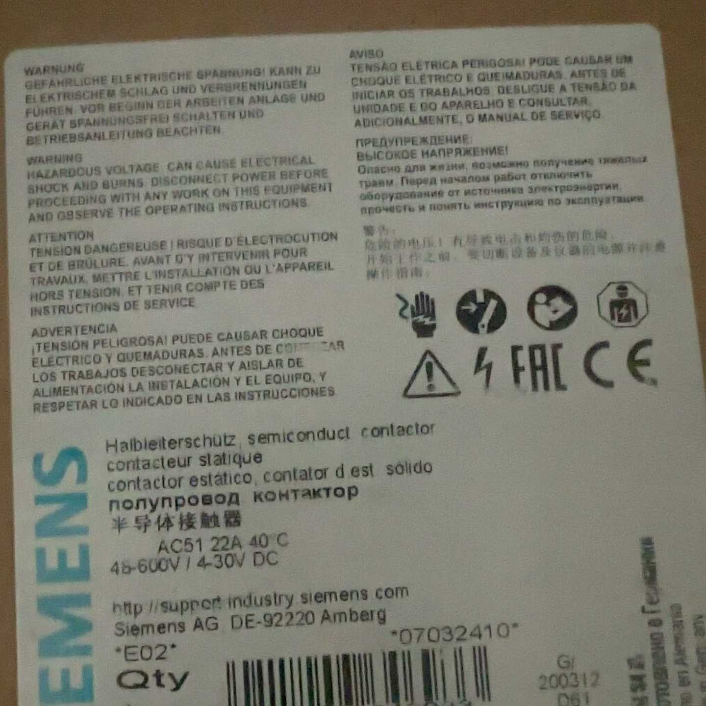 【议价】3RF2440-1AC45