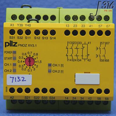 7132PILZ安全继电器324VDC3NO1NC2NOTPN774532PNOZXV3.1