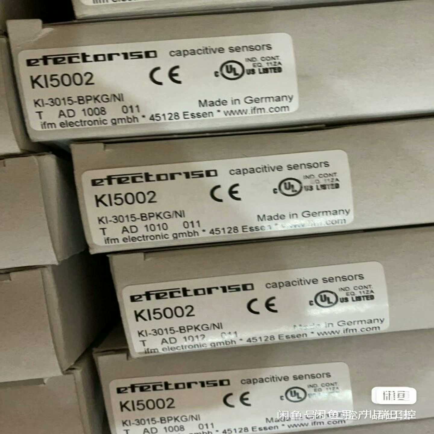 议价IM易福门电容式接近开关I5002全新议价需要