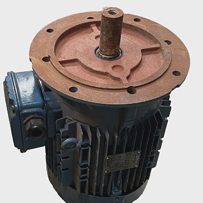 WEG AL132M04 7.5Kw 1460RPM MOTOR USED  SLIGHTLY DAMAGED **WI