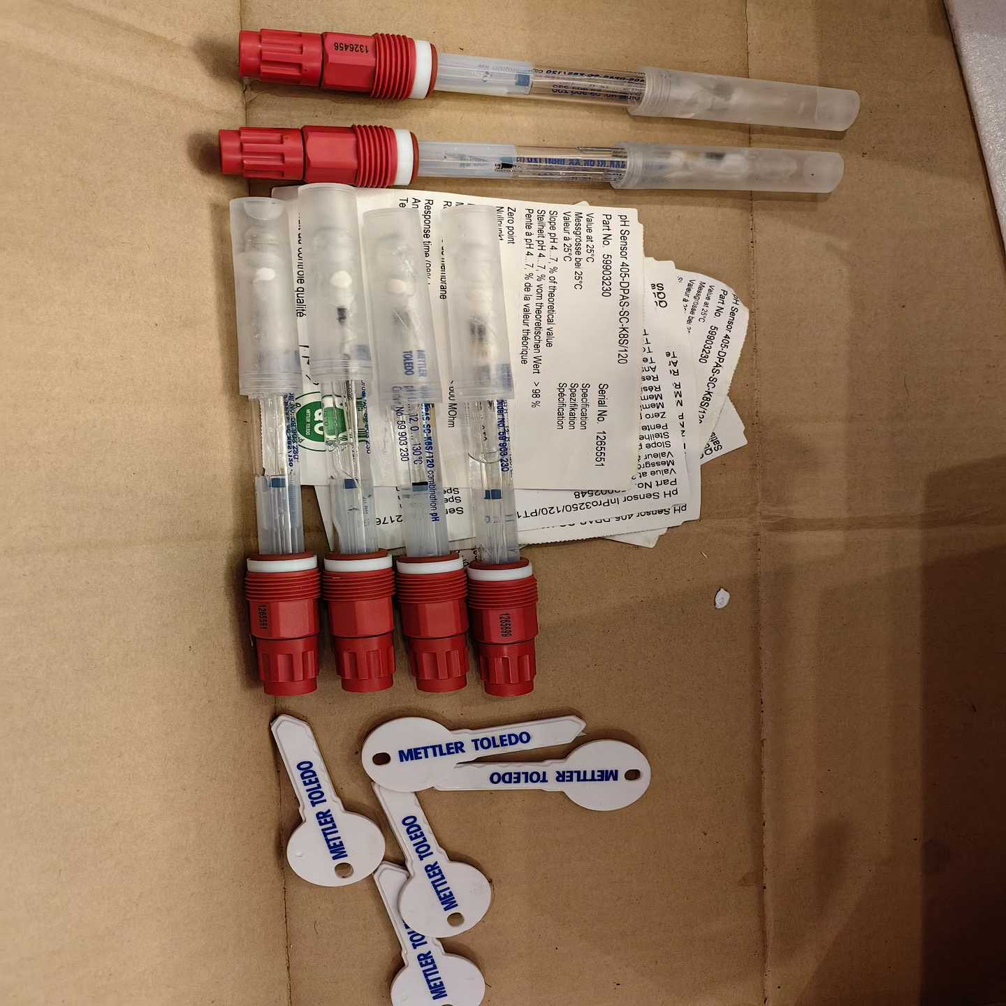 梅特勒PH电极405-DPAS-SC-K8S/120，型号5--议价商品