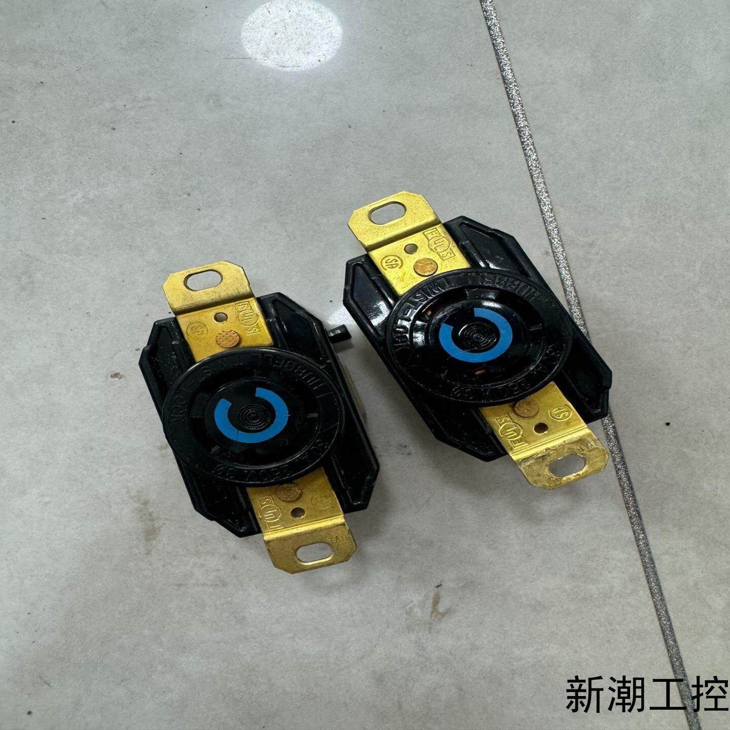 美国荷宝HUBBELL英标插座250v30A拆机现货实物拍议价商品