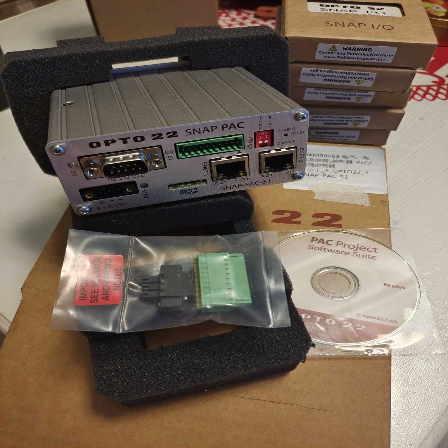 opto22snap-pac-S1控制器议价(胖胖商铺）