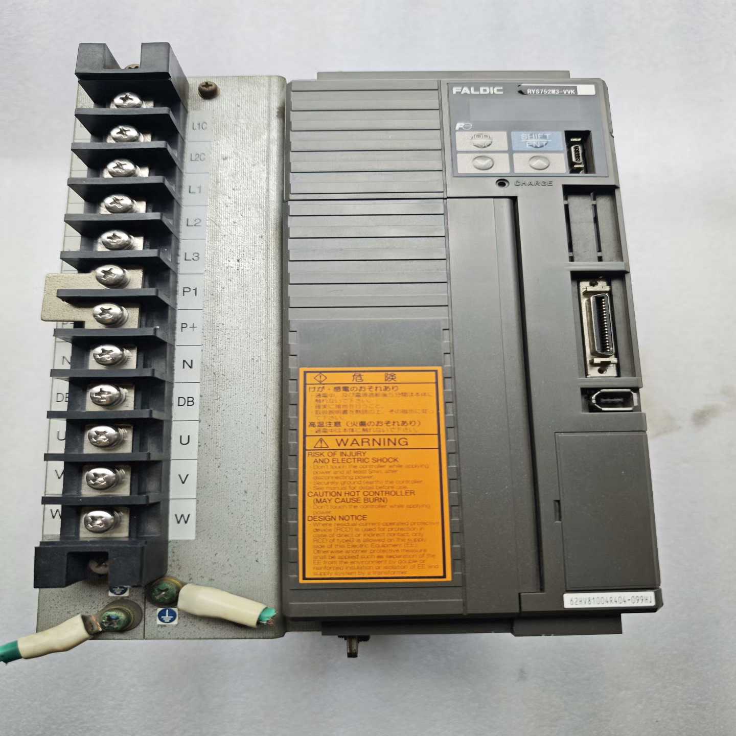 询价~7.5kw伺服驱动器 RYS752M3-VVK ，拆