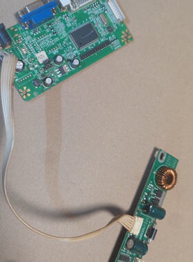 V.M61A 08A 单12V供电显示器驱动板 VGADVI 通用屏R61W LM.R61.O