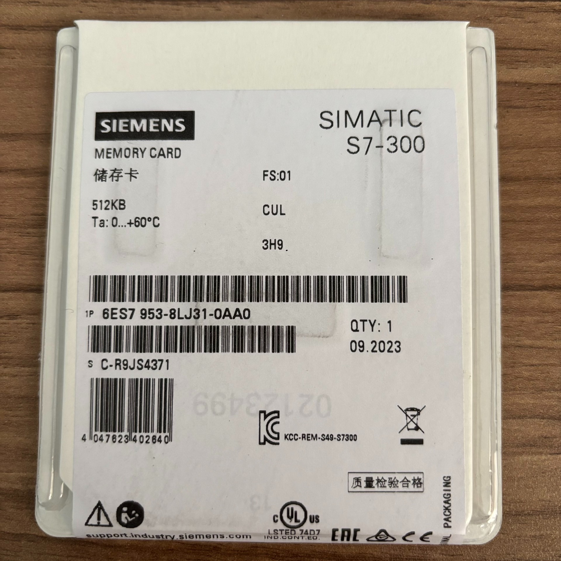 6ES7953-8LJ31-0AA0512KB询价