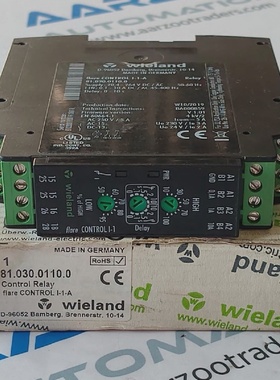 1Pc Wieland 010s Control Relay Wieland 81.030.0110.0 NEW IN