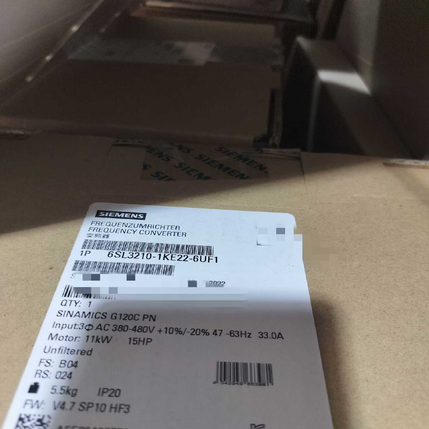 【议价】6SL3120-1KE22-6UF1