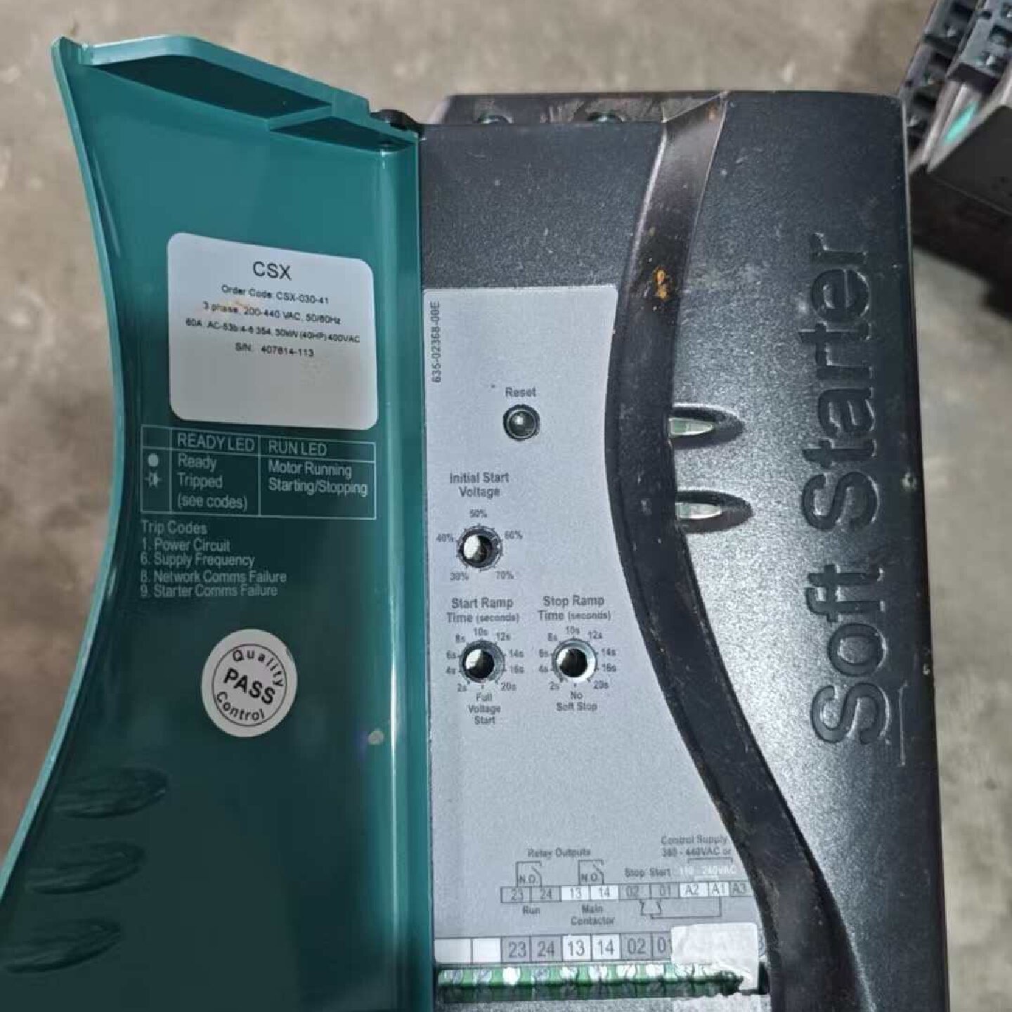 新西兰AUCOM软启动 CSX-030-V4-C1，拆机件，--议价商品