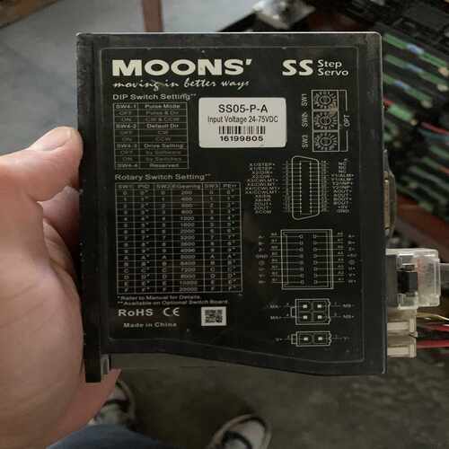 鸣志步进驱动器SS05-P-A，24-75V鸣志二相步进闭环询价