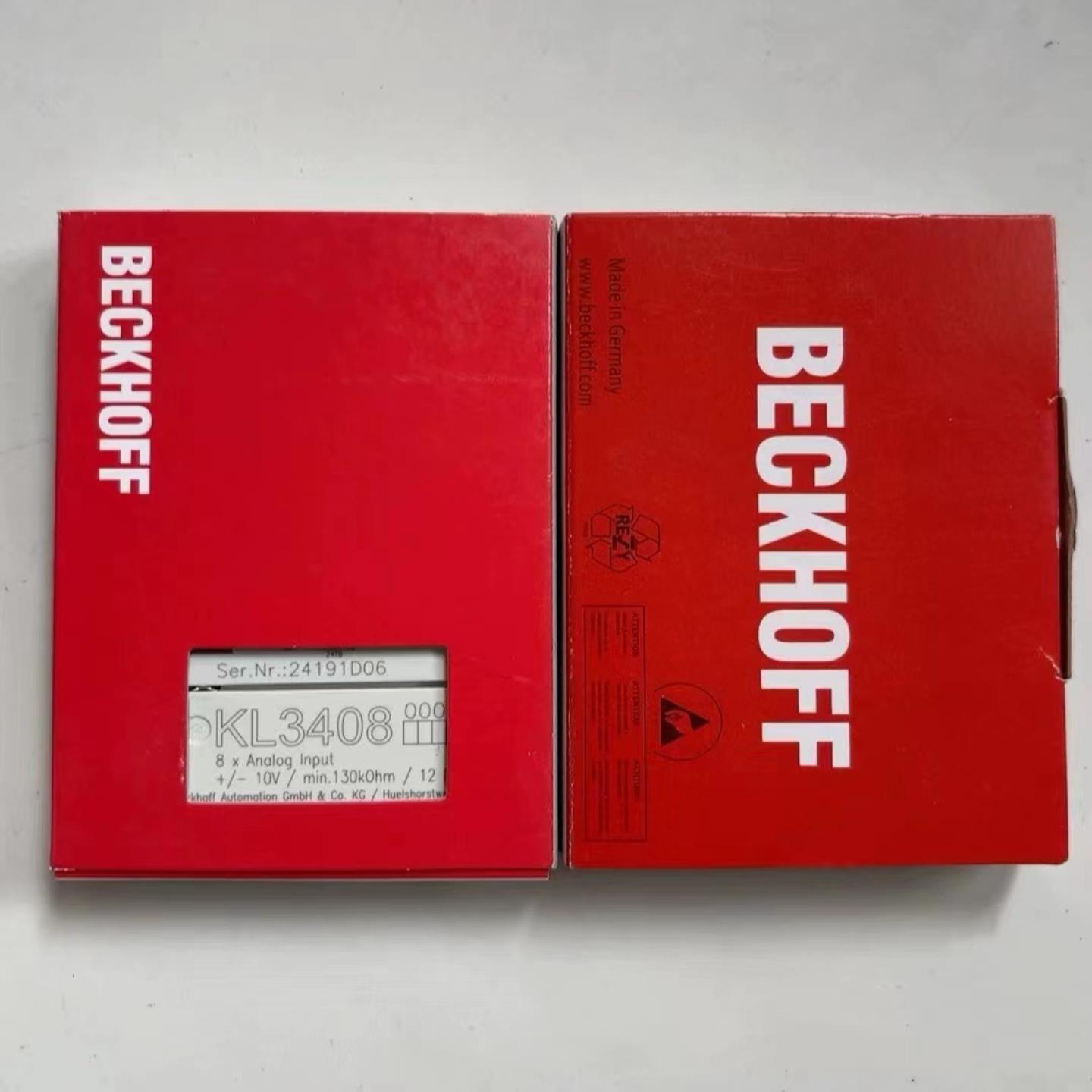 售前询价倍福PLC模块KL3408全新原装未开封KL3408里海电子