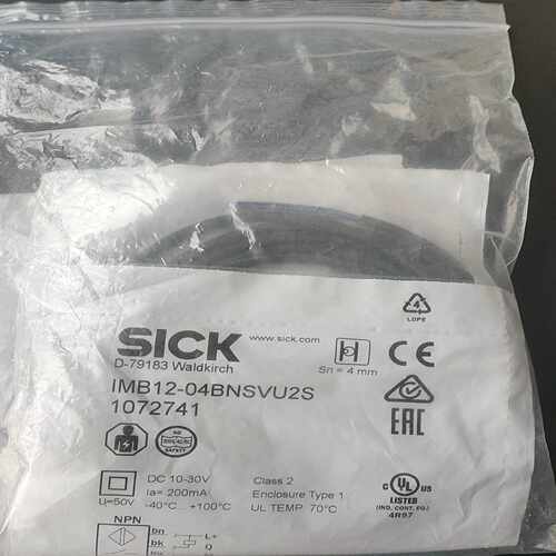 询价德国SICK传感器IMB12-04BNSVU2S货号107