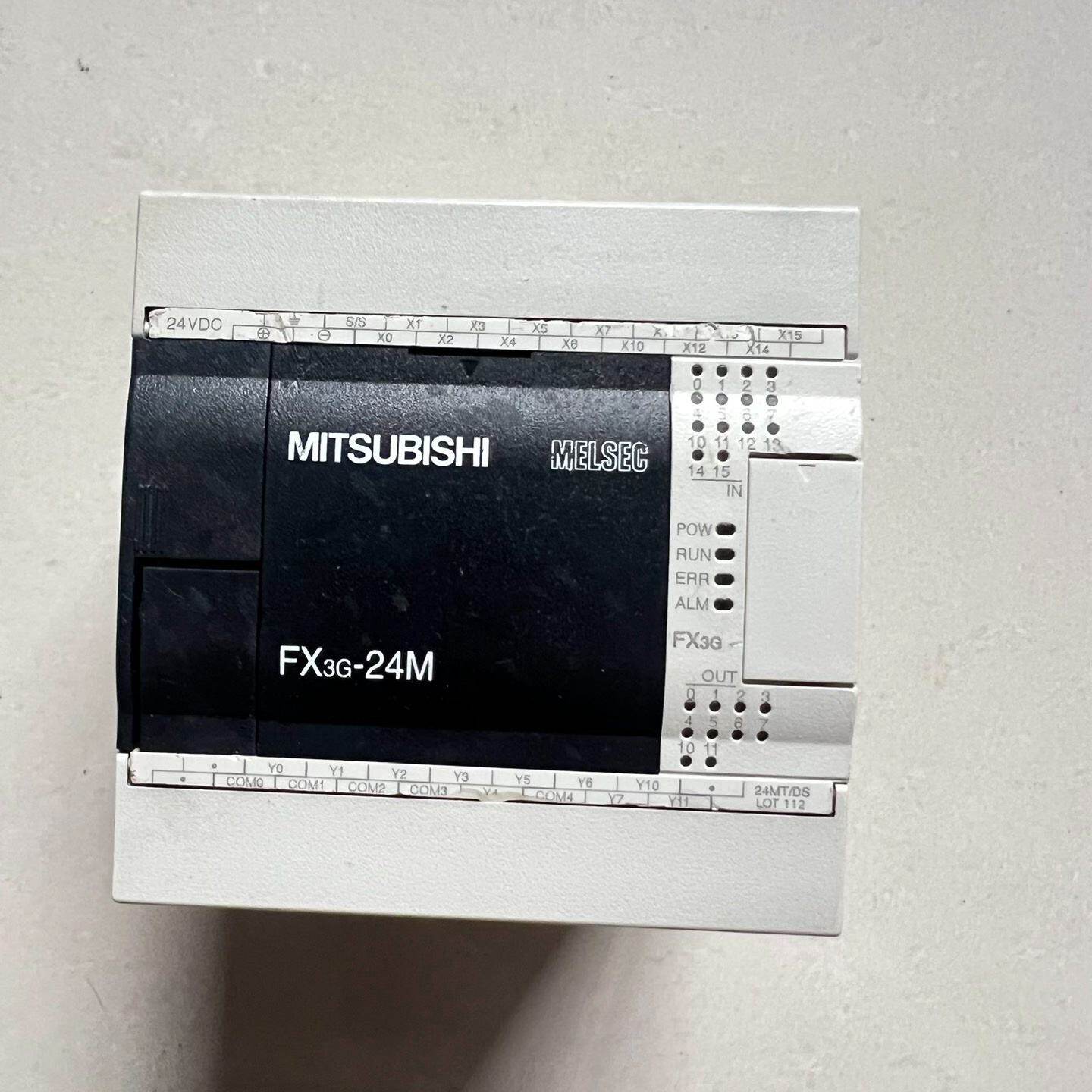 三菱PLC模块FX3G24MTDS进口原装正品拆机