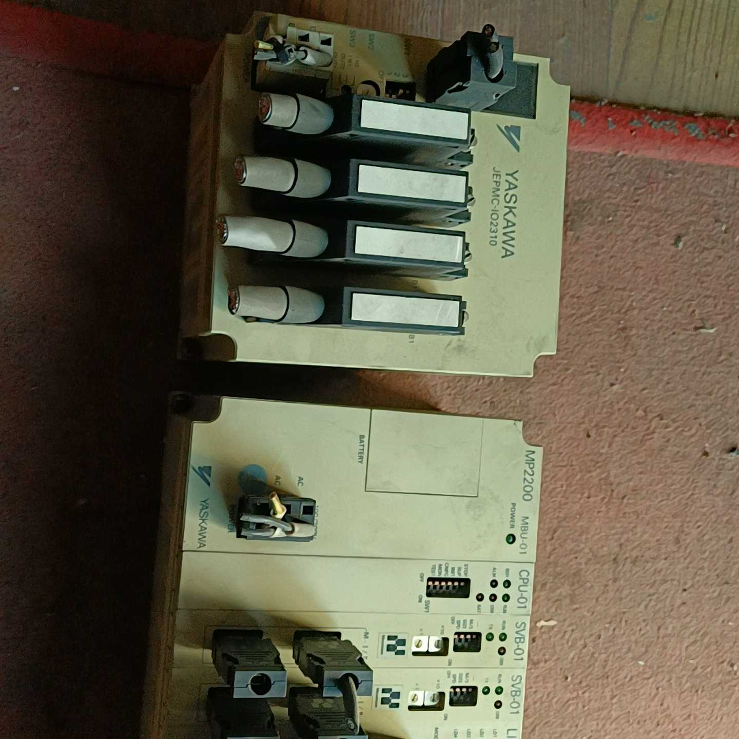 出售拆机安川MP2200运动控制器两套整套，打包价1200元--议价商品