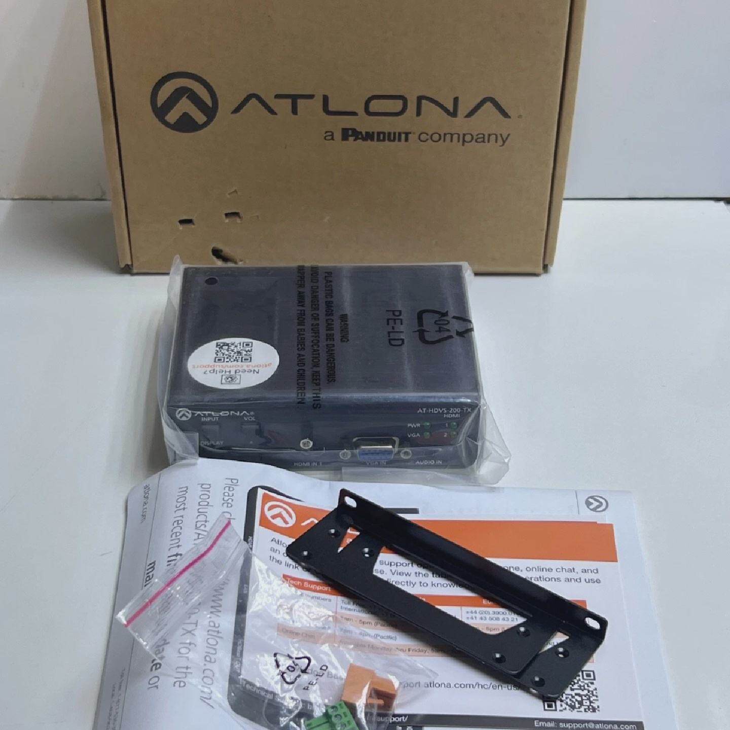 Atlona ATHDVS200TX DreiEingangs HDMIVGA Zu HDBASET Schalter