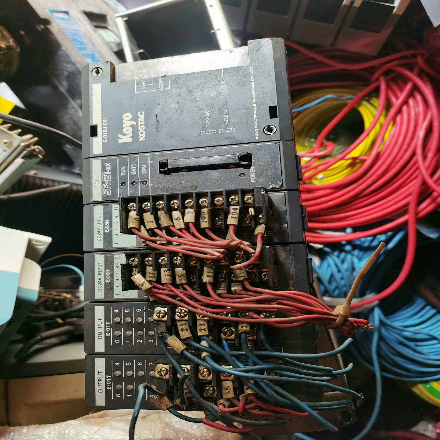 数控车床拆下来的光洋PLCE一01BJ一EX1一套，成--议价商品